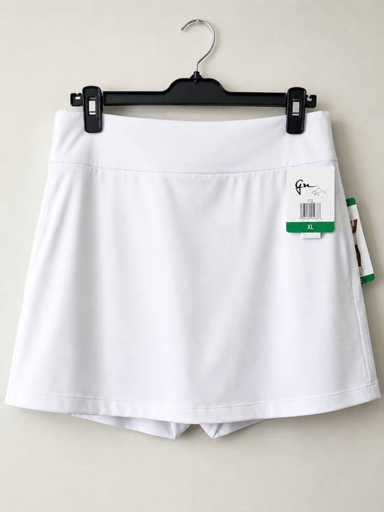 Greg Norman Collection Pants - Greg Norman White Golf Skort XL NWT Stretch Athletic Tennis Skirt